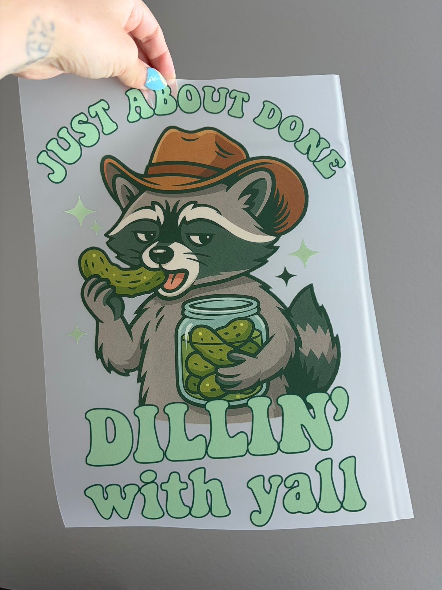 Done dillin' with yall