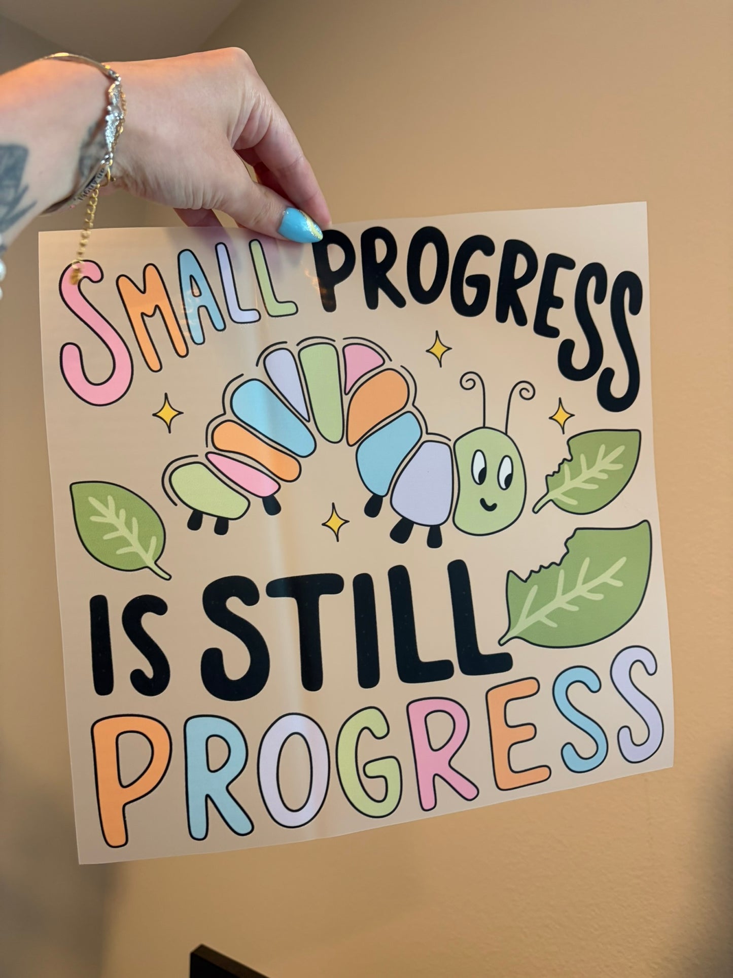 Small progress is still progress
