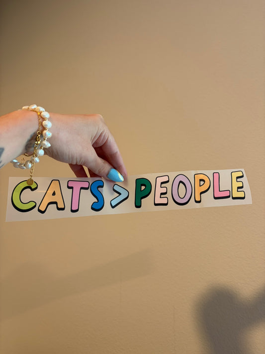 Cats > People