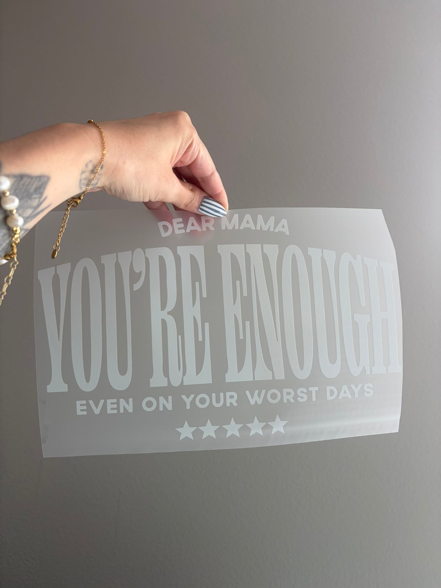 Dear Mama, You're Enough