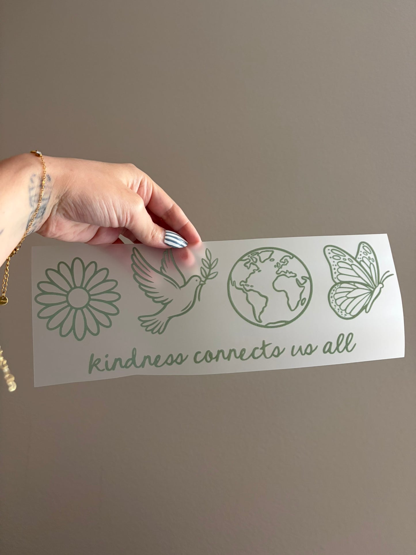 kindness connects us all (sage font)