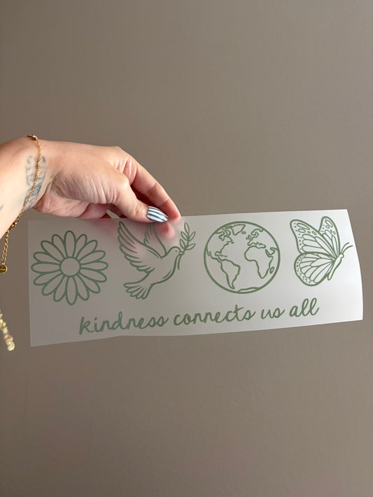 kindness connects us all (sage font)
