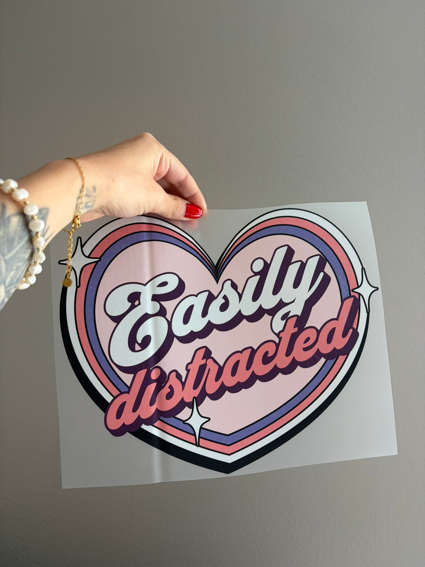 easily distracted