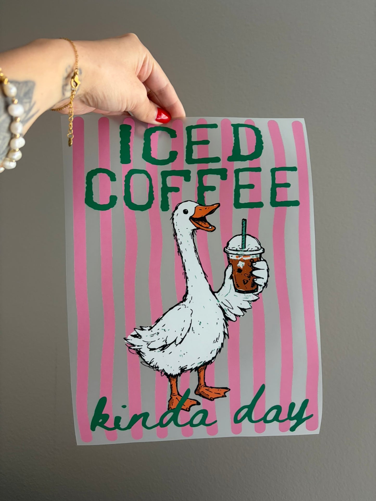 iced coffee kinda day