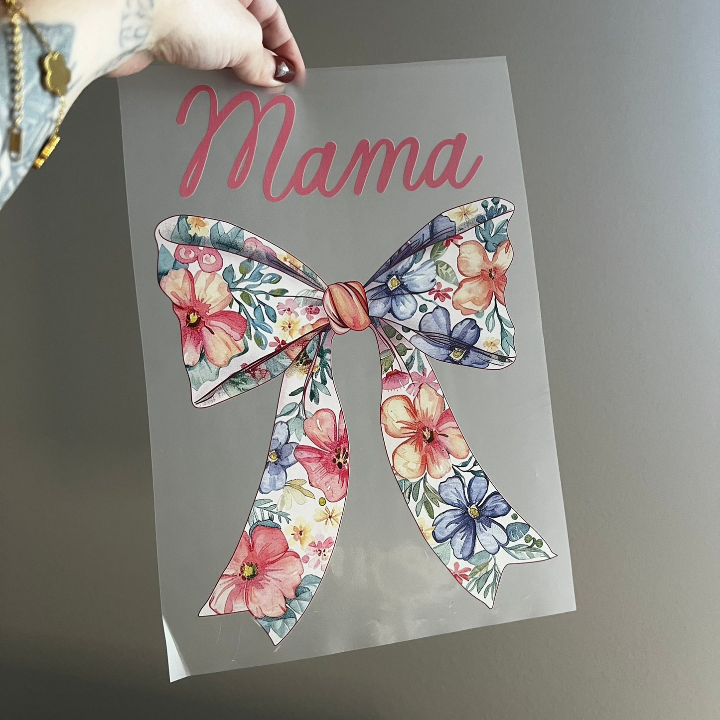 Floral Bow Mama
