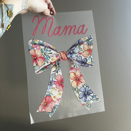 Floral Bow Mama