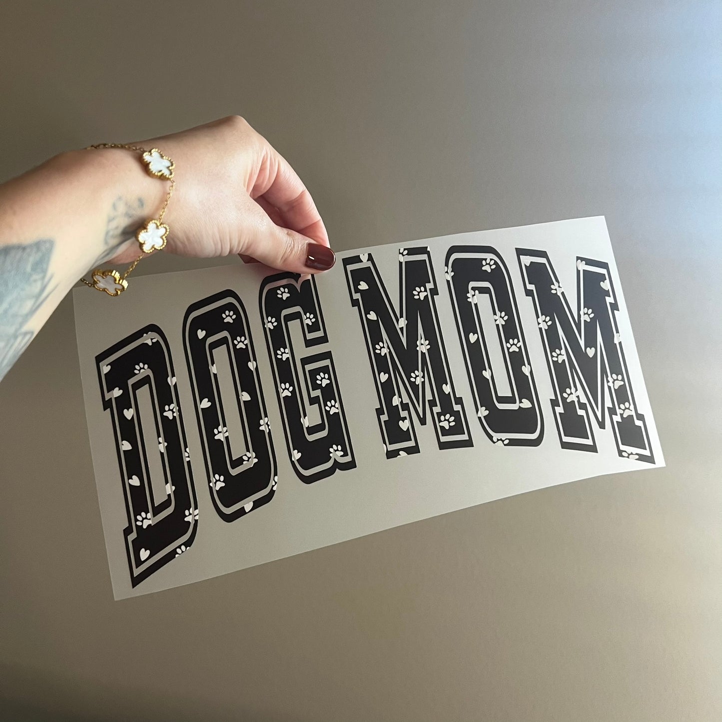 Dog Mom Black