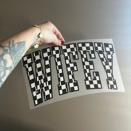 Checkered Wifey