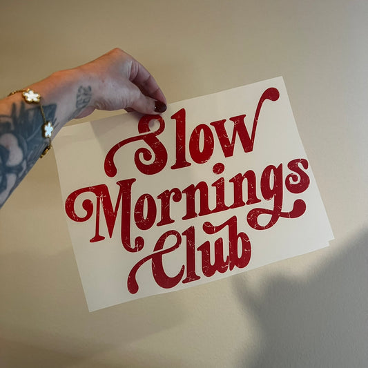 Slow Mornings Club
