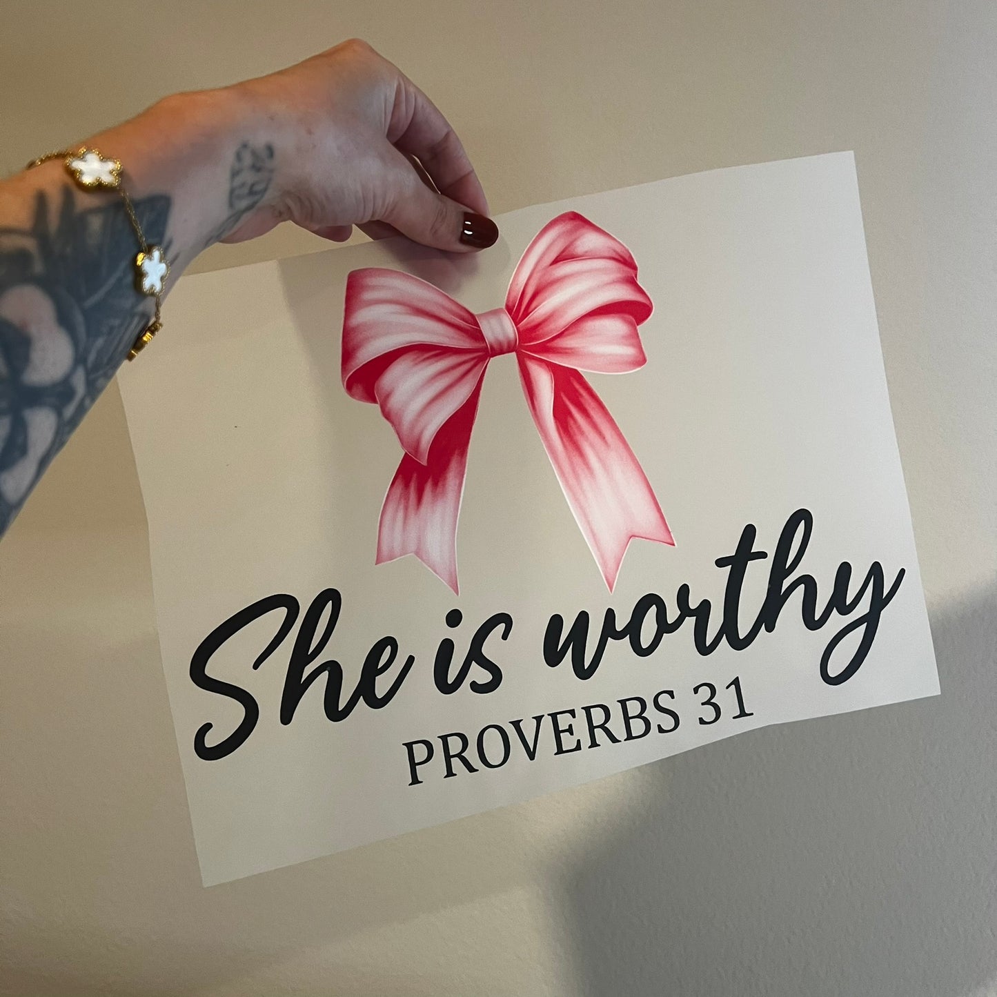 She Is Worthy