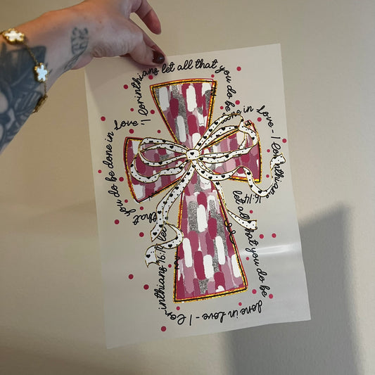 Pink Cross