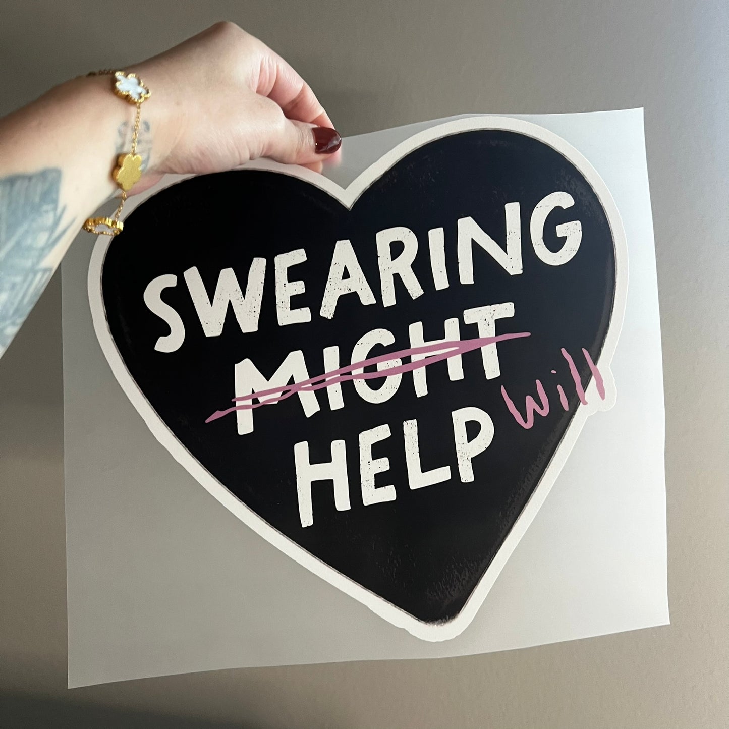Swearing Will Help