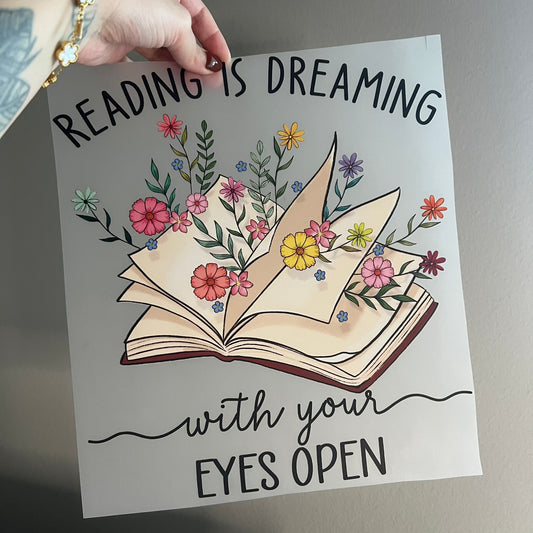 Reading is dreaming