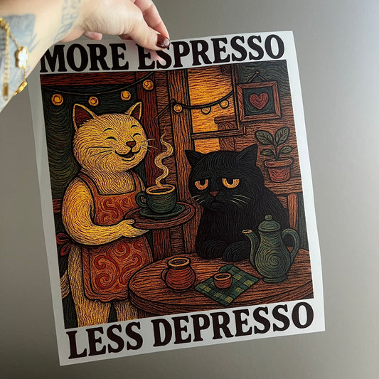 More Espresso Less Depresso