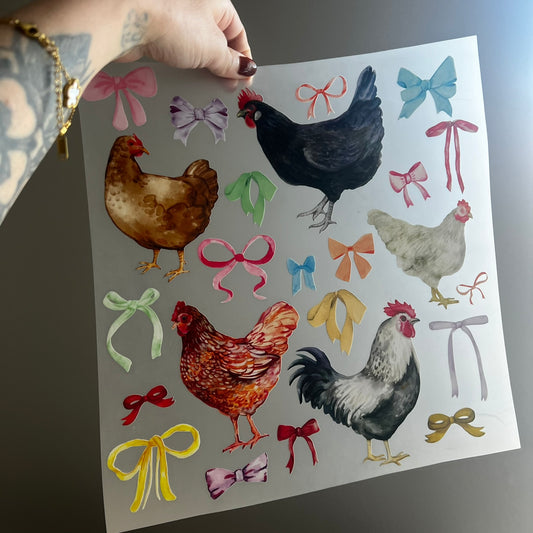 Chickens & Bows