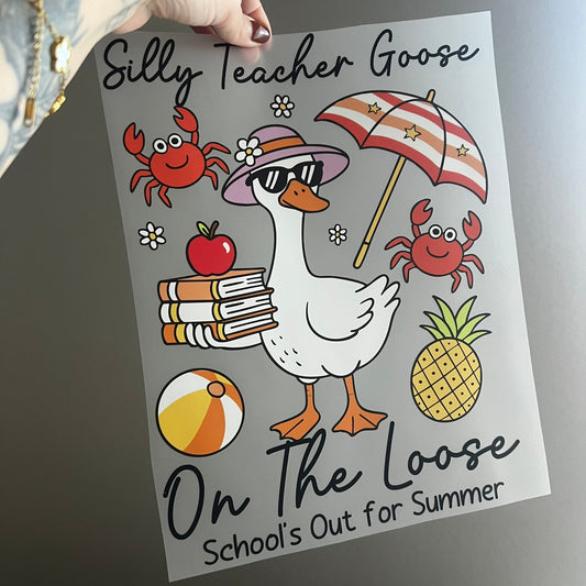 Silly Teacher Goose