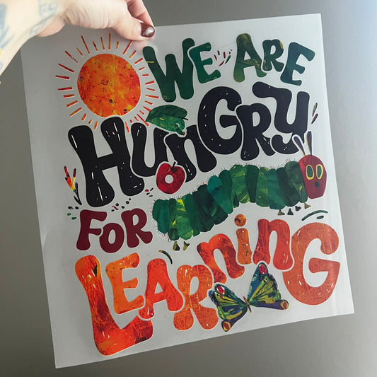 We Are Hungry For Learning