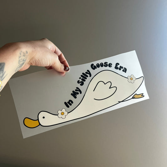 In my silly goose era