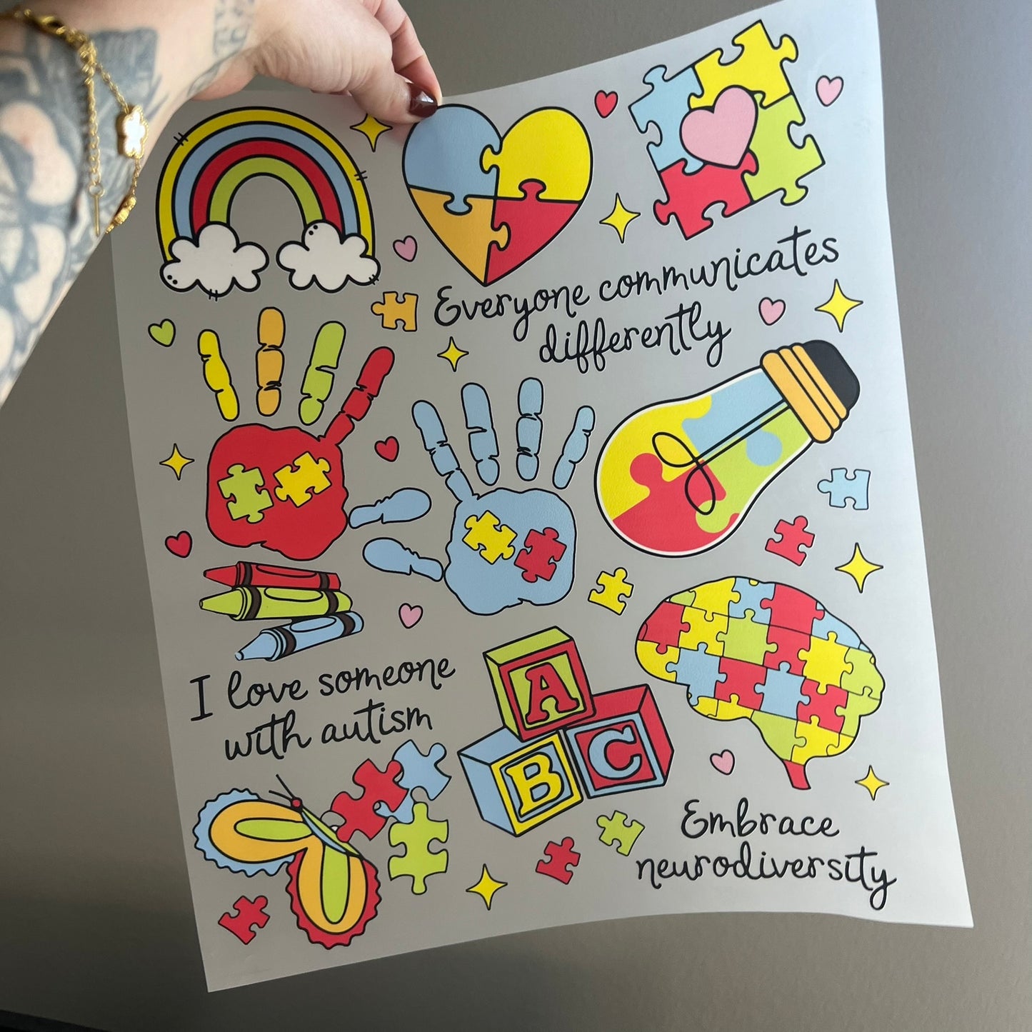 Autism Awareness Collage