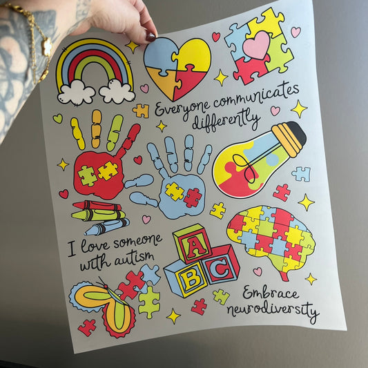Autism Awareness Collage