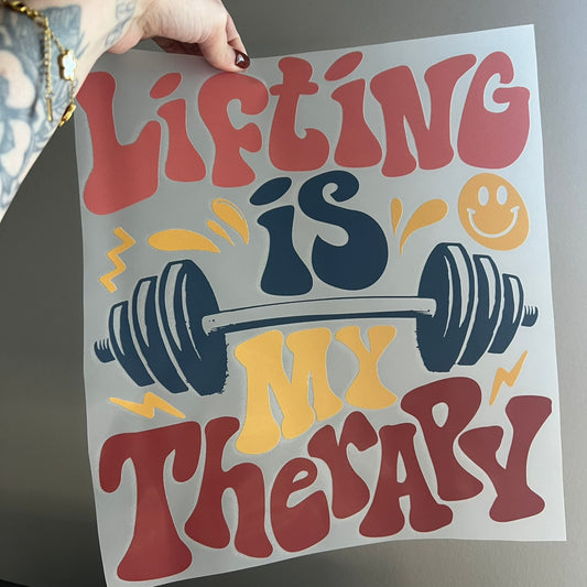 Lifting is my Therapy