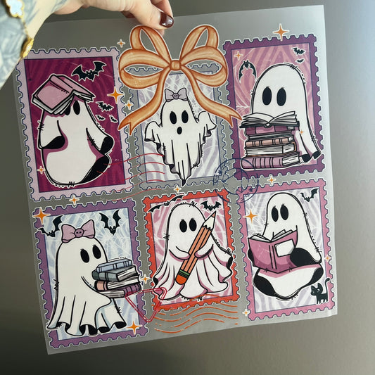 Teacher Ghost Stamps