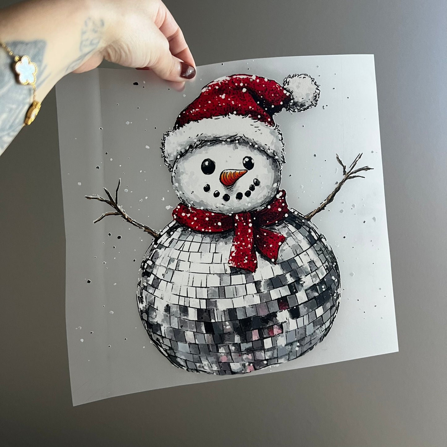 Disco Snowman