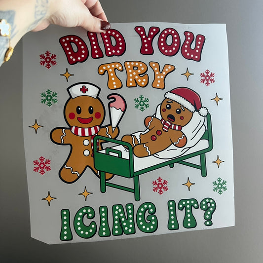 Did you try icing it