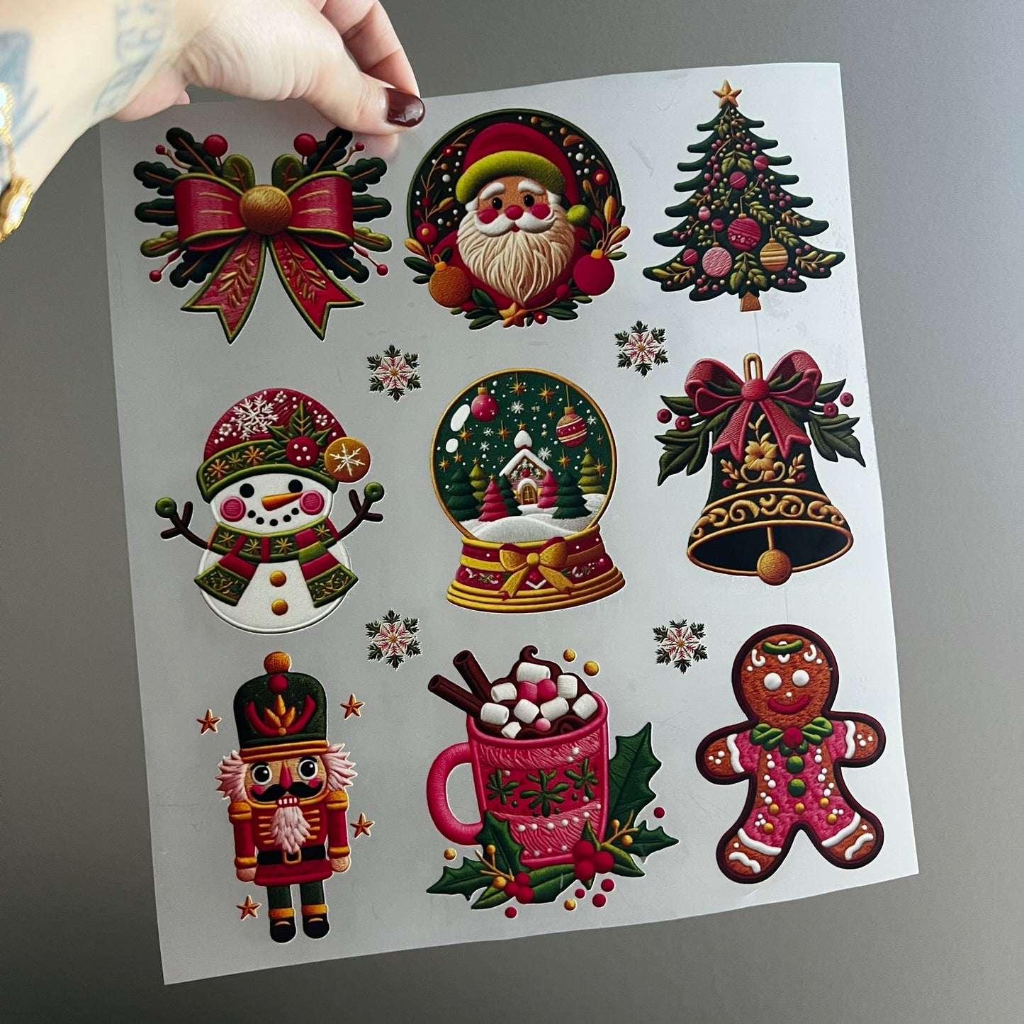 Christmas Faux Patches