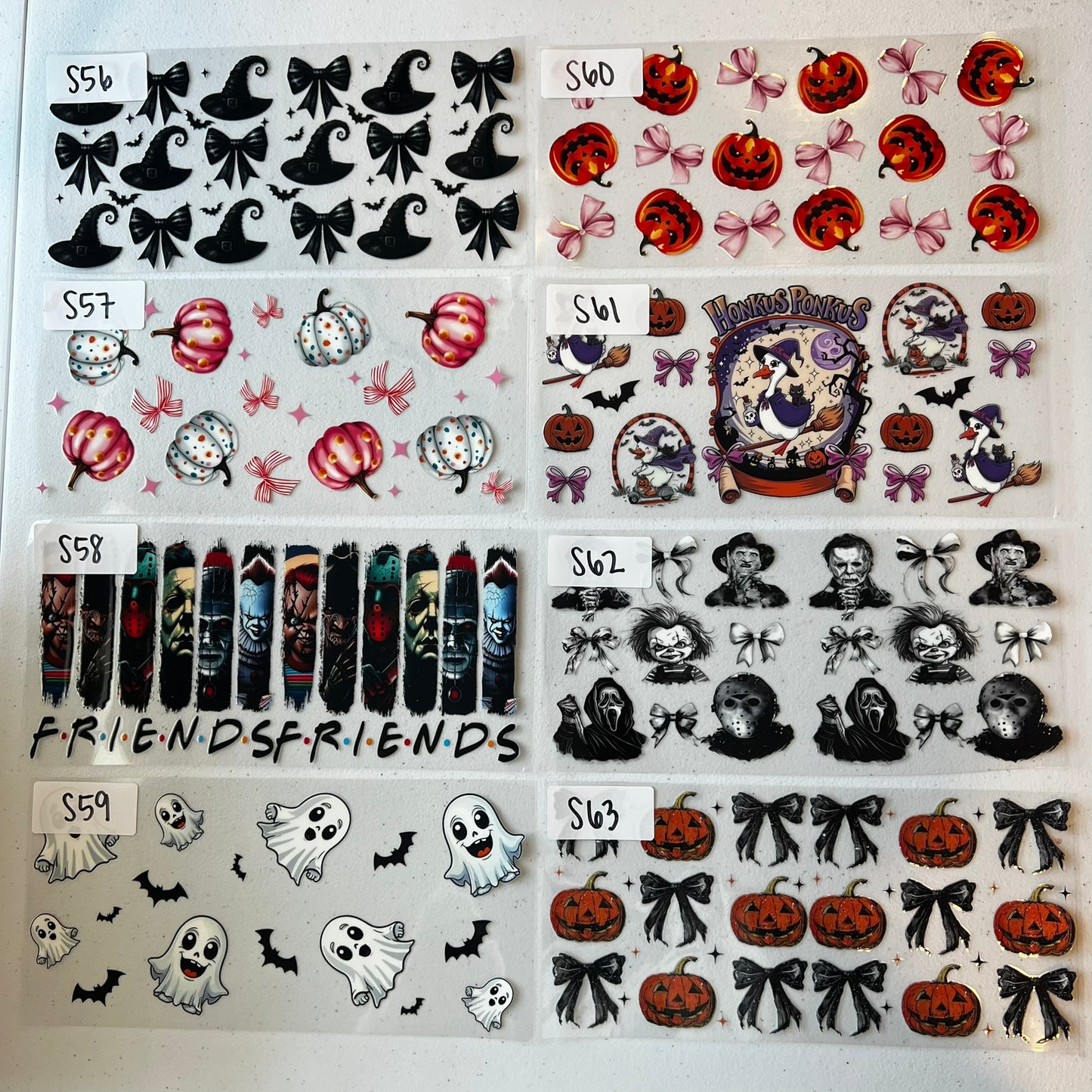 HALLOWEEN AND FALL CUP WRAPS
