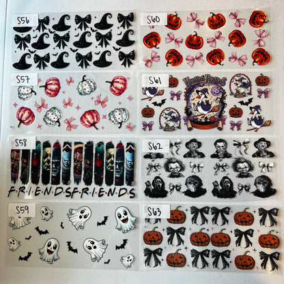 HALLOWEEN AND FALL CUP WRAPS