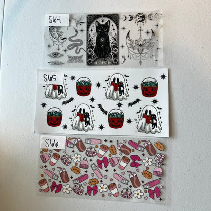 HALLOWEEN AND FALL CUP WRAPS