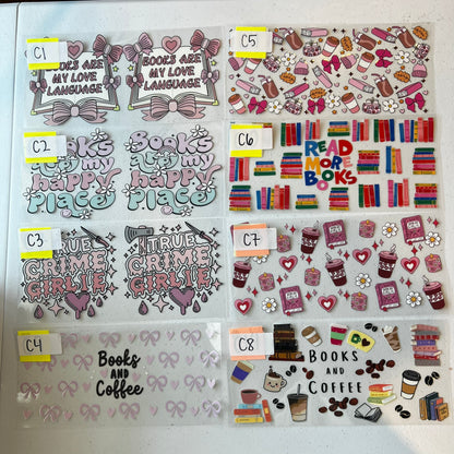 BOOK CUP WRAPS