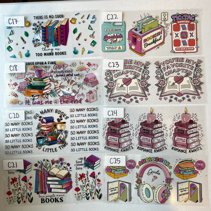 BOOK CUP WRAPS