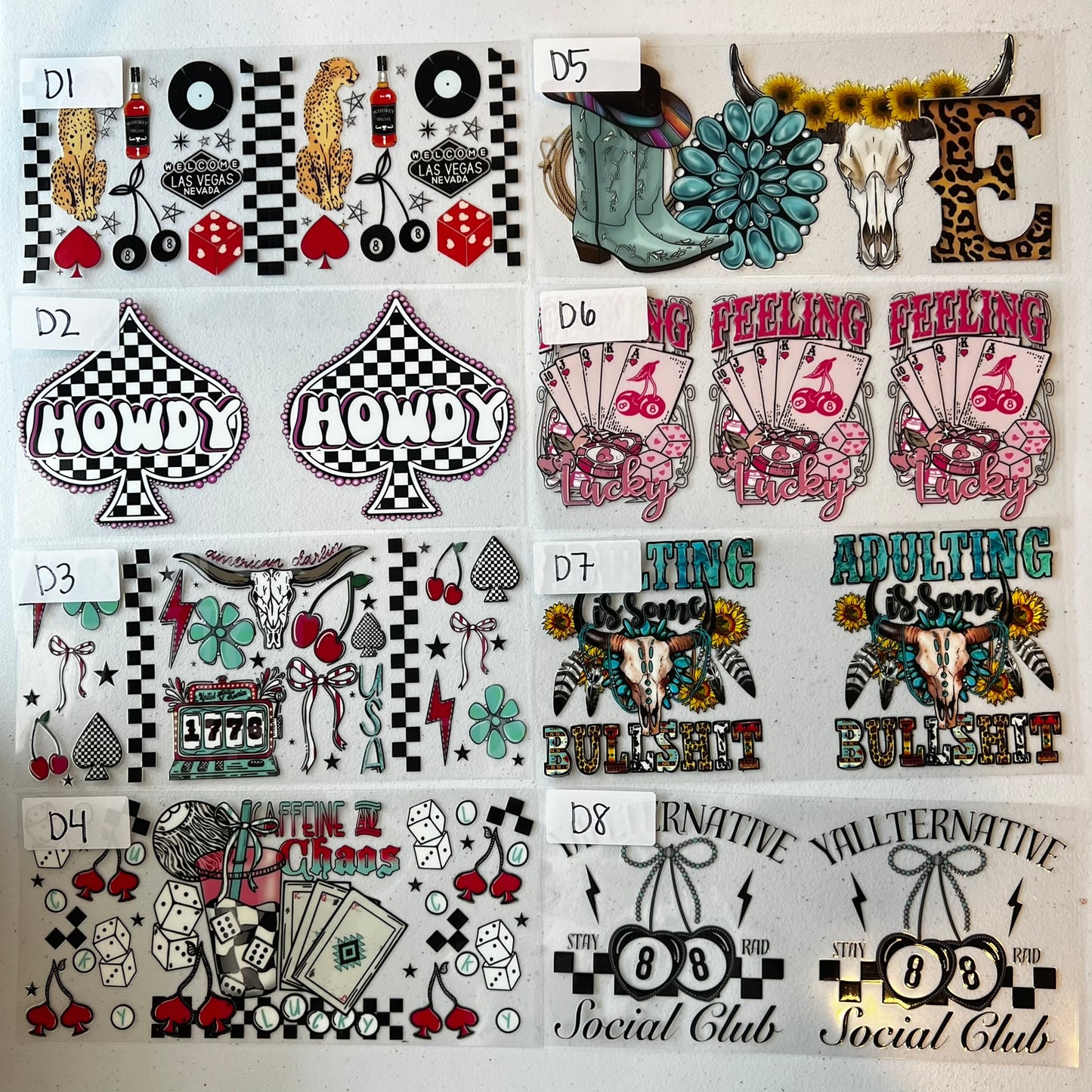 WESTERN CUP WRAPS