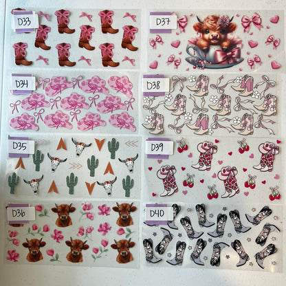 WESTERN CUP WRAPS
