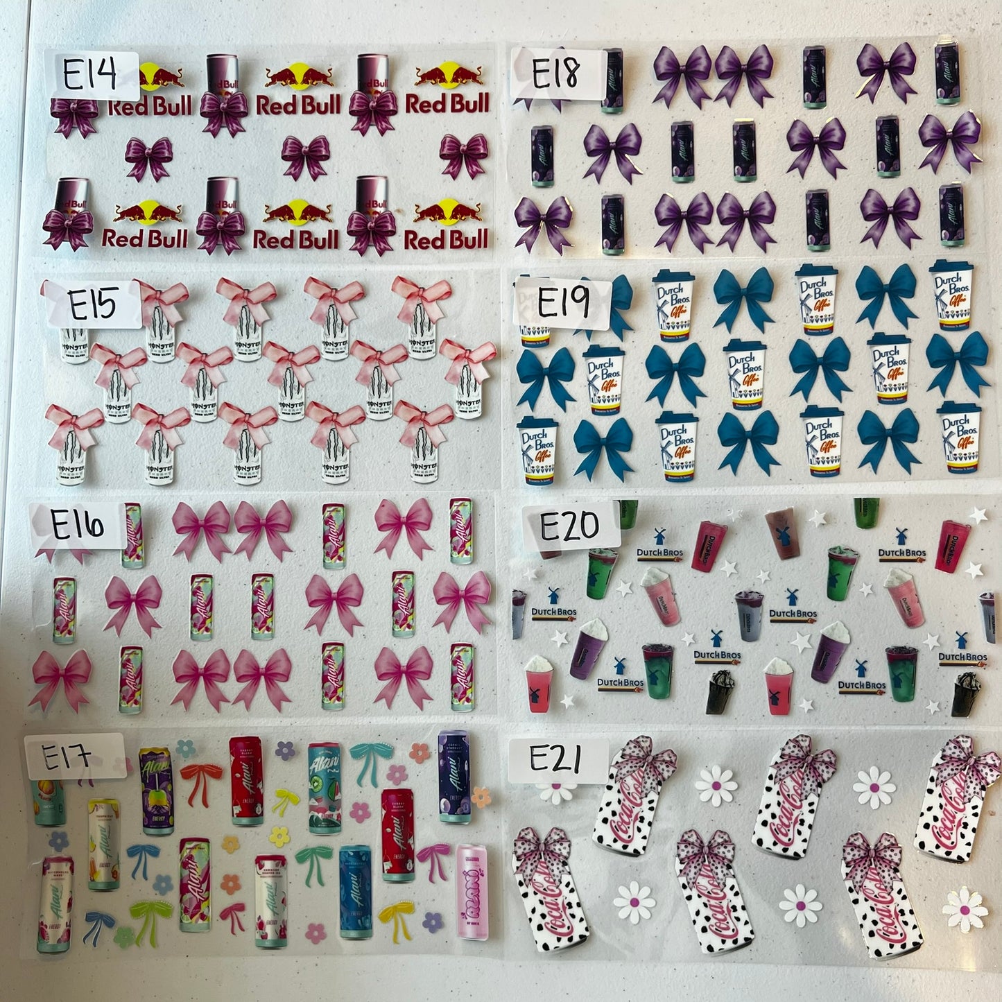 DRINKS/FOOD CUP WRAPS