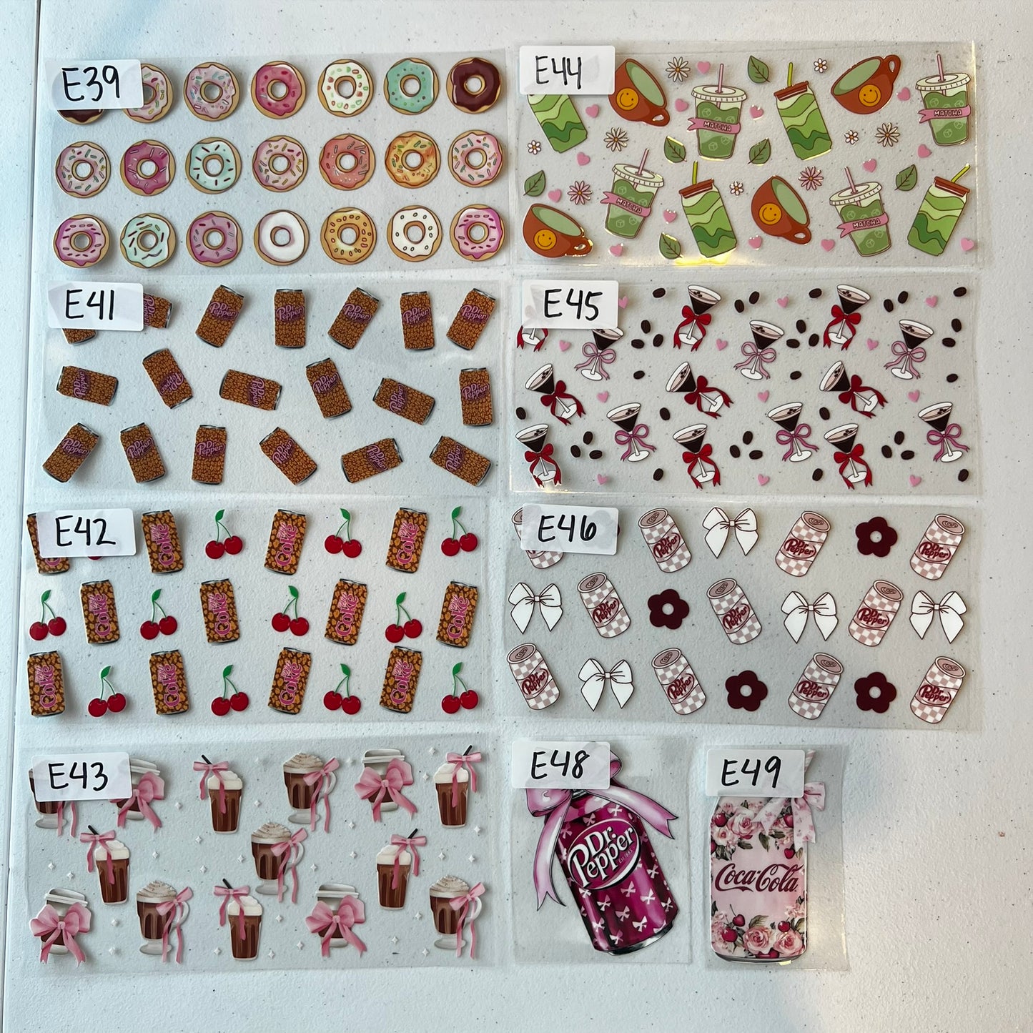DRINKS/FOOD CUP WRAPS