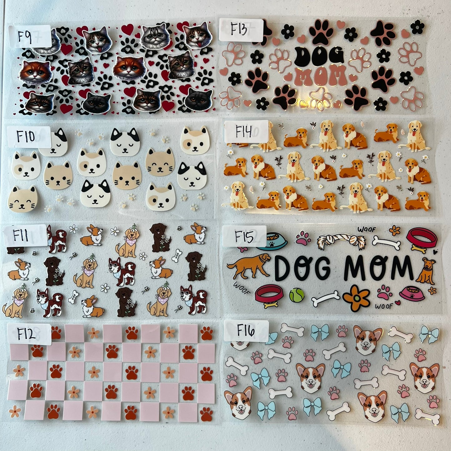 ANIMAL CUP WRAPS
