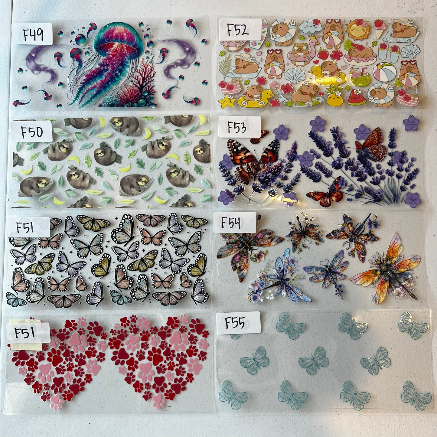 ANIMAL CUP WRAPS