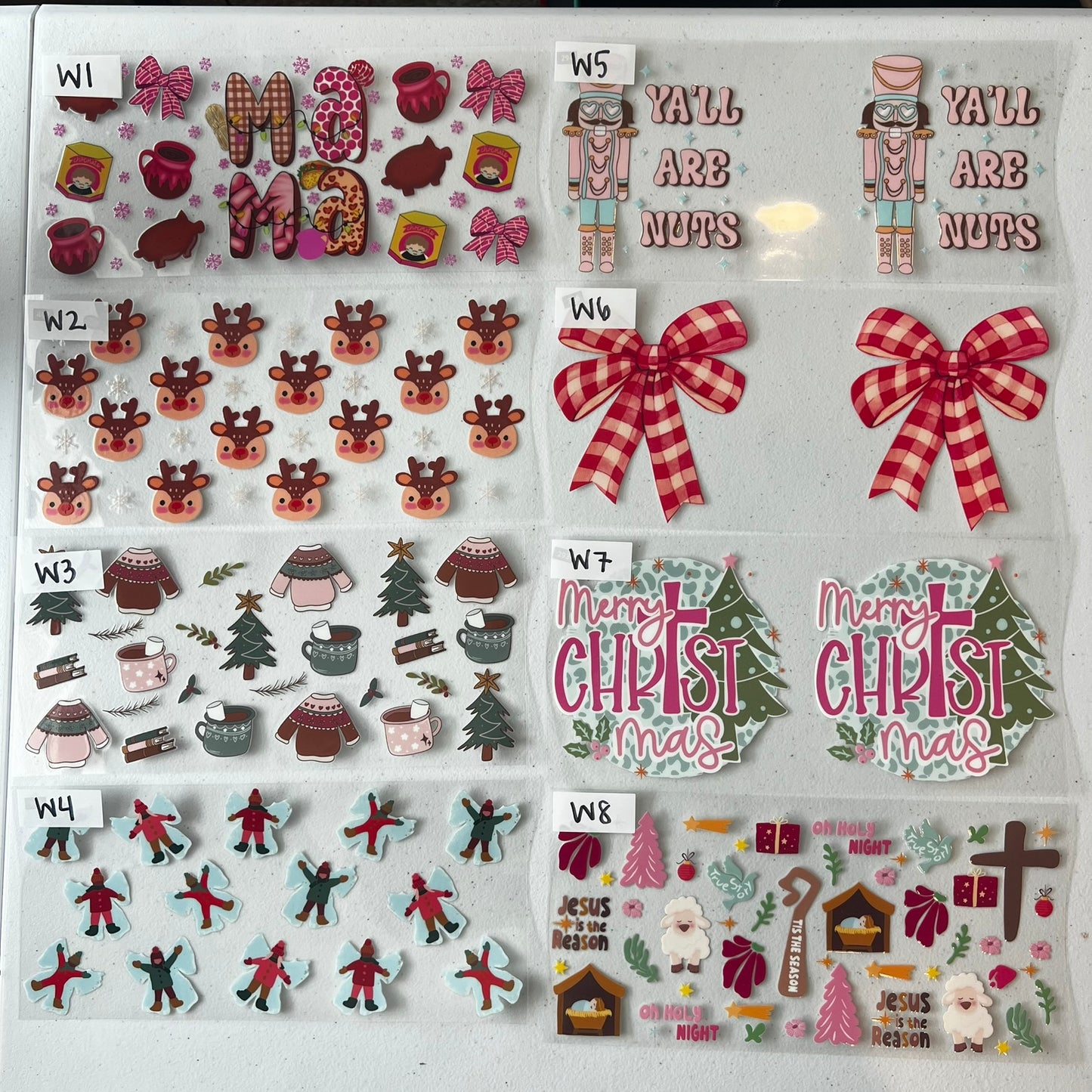CHRISTMAS CUP WRAPS