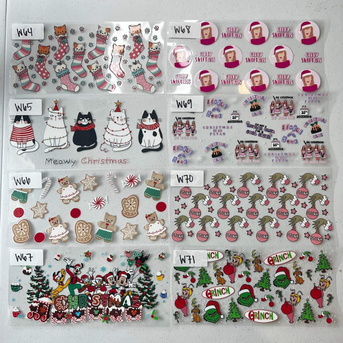 CHRISTMAS CUP WRAPS