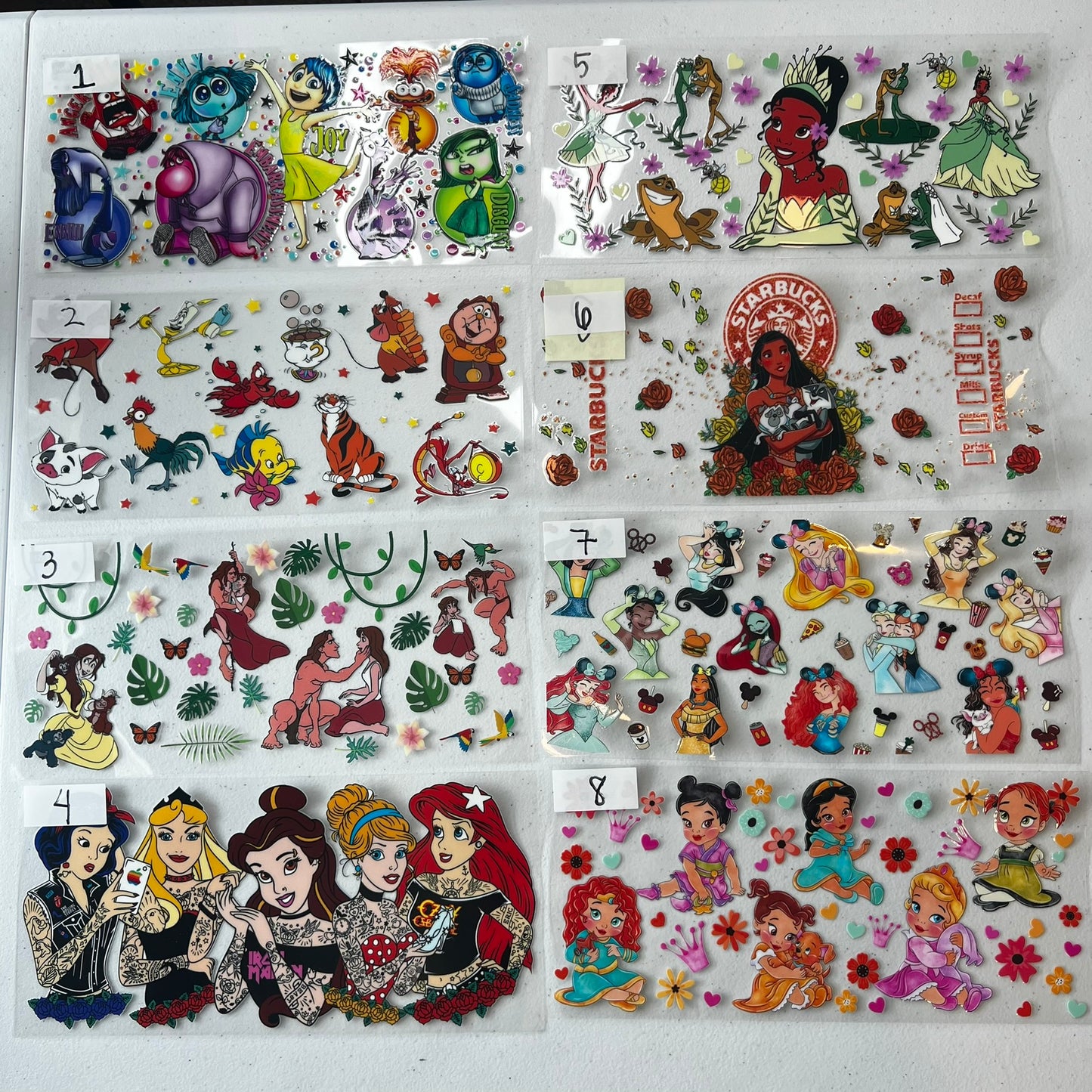 CHARACTER CUP WRAPS