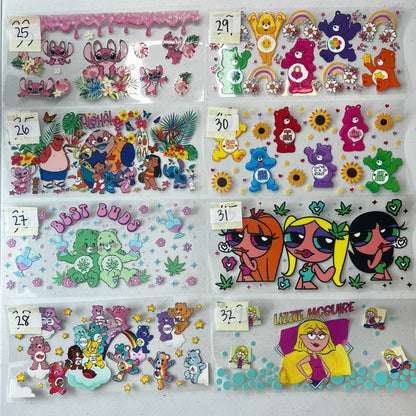 CHARACTER CUP WRAPS