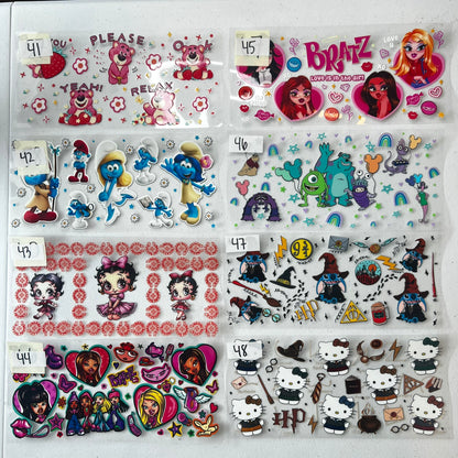 CHARACTER CUP WRAPS