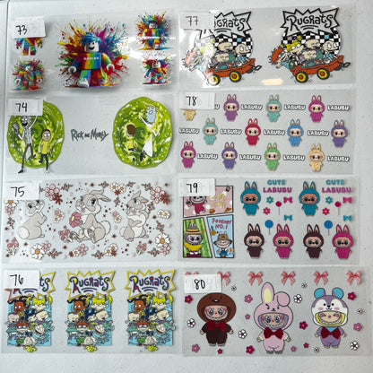 CHARACTER CUP WRAPS