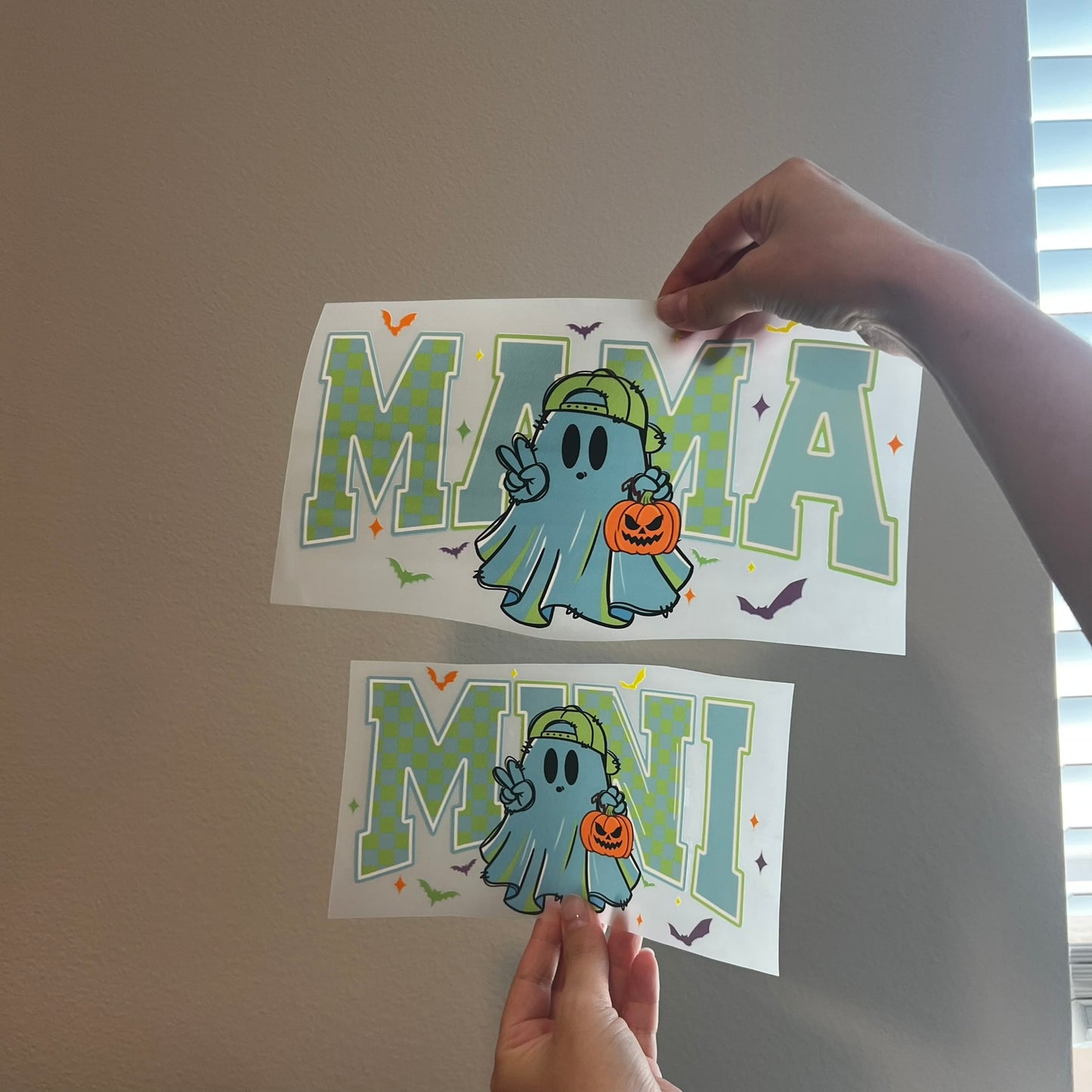 Mama/Mini Boy Ghostie