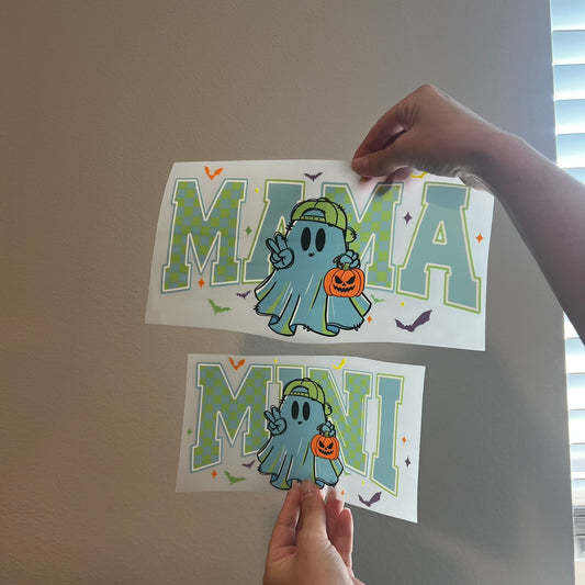 Mama/Mini Boy Ghostie