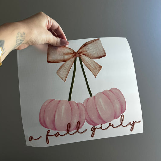 A Fall Girly