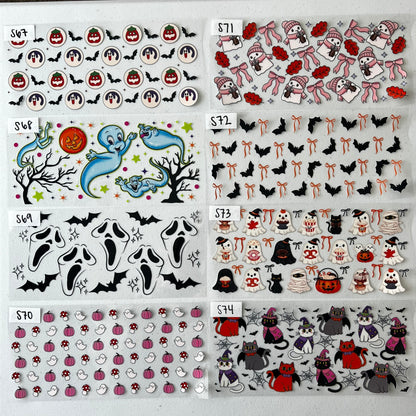 HALLOWEEN AND FALL CUP WRAPS